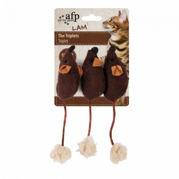 AFP Lambswool The Triplets Brown