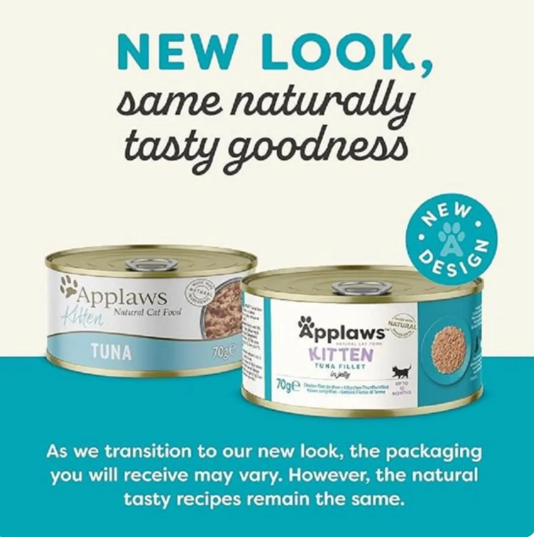 Applaws Tuna Wet Kitten Food, 70 g - Image 2