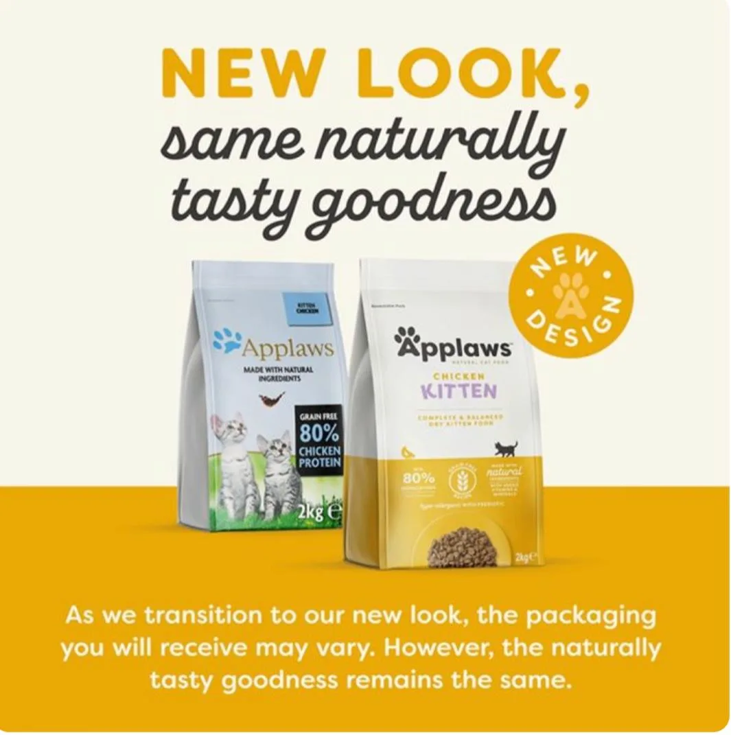 ⁦طعام قطط جاف أبلاوز للقطط الصغيرة بنكهة الدجاج⁩ - الصورة ⁦3⁩