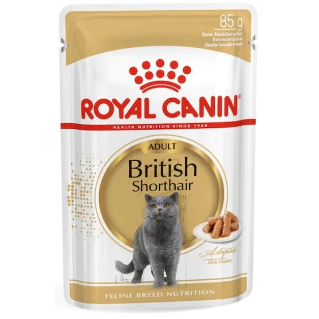 Royal Canin British Shorthair Wet Cat Food, 85 g