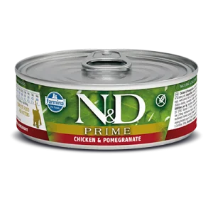 Farmina N&D Cat Prime Chicken & Pomegranate Wet Kitten Food, 80 g