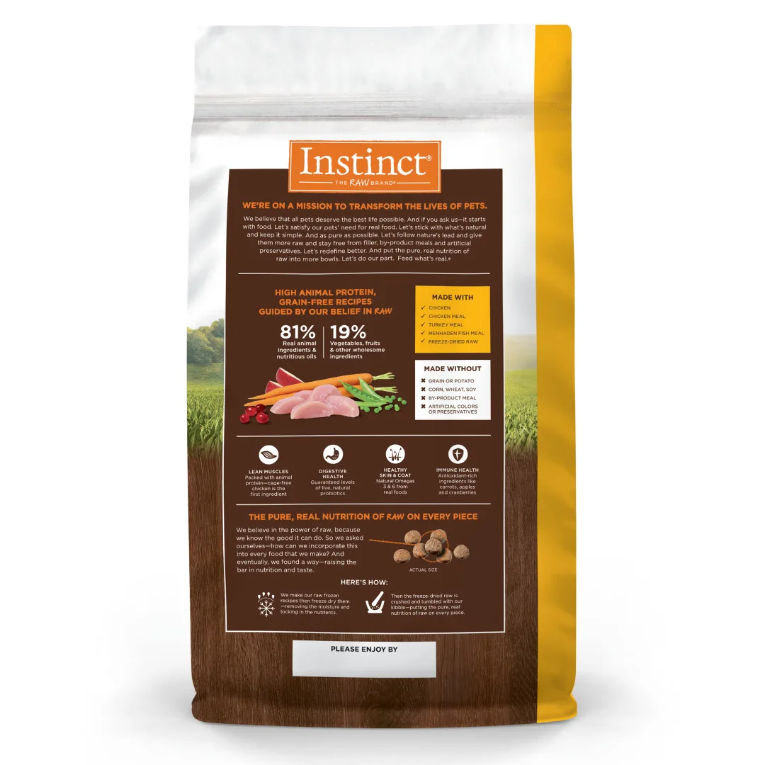 Instinct Original Real Chicken Grain-Free Dry Cat Food - Image 5