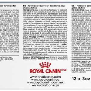 Alternative view of Royal Canin Intense Beauty Wet Cat Food, 85