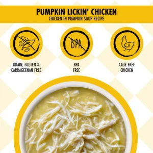 Weruva Cats in the Kitchen Pumpkin Lickin' Chicken in Pumpkin Soup Wet Cat Food, 85 g - Image 3