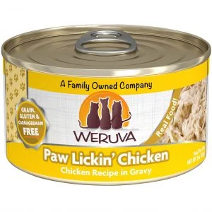 Weruva Paw Lickin' Chicken in Gravy Wet Cat Food, 85 g