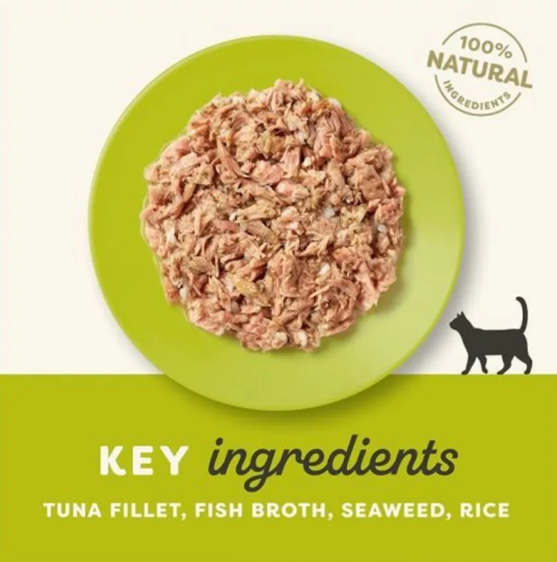 Applaws Tuna Fillet with Seaweed Wet Cat Food, 70 g - Image 2