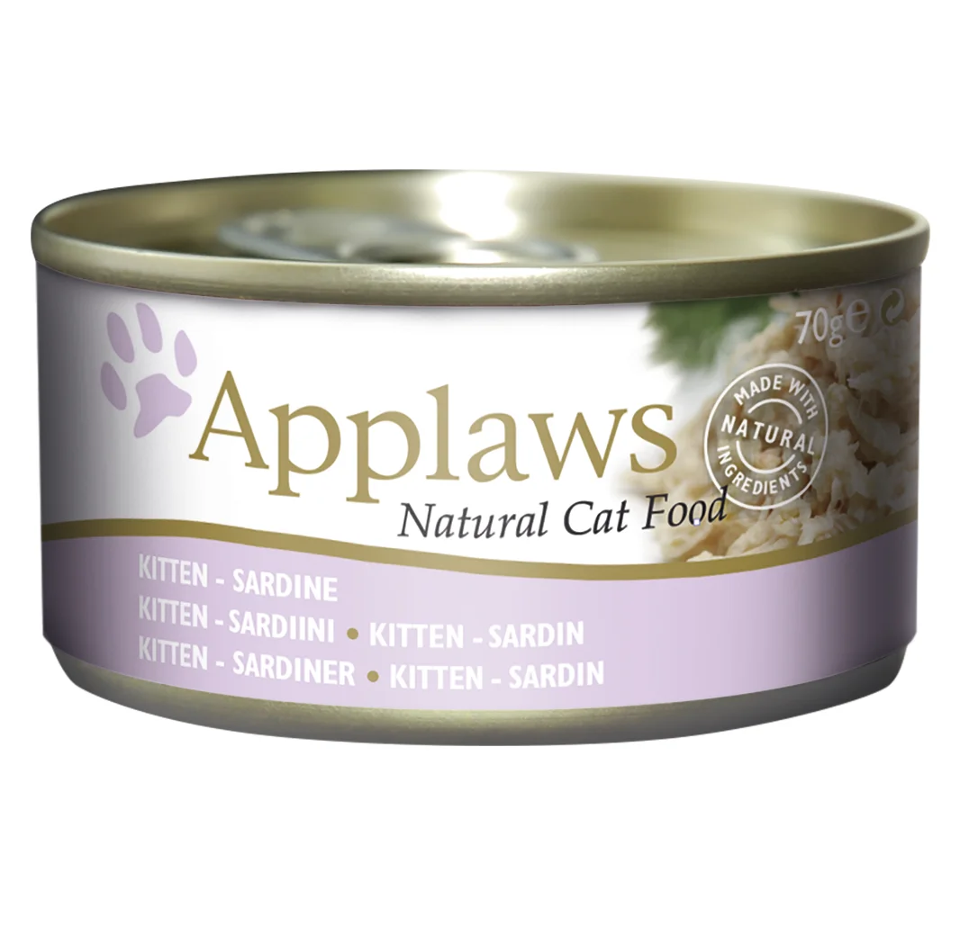 Applaws Sardine Wet Kitten Food, 70 g