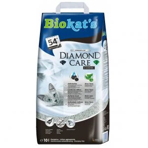 رمل القطط الكلاسيكي Biokat’s Diamond Care، 8 لتر