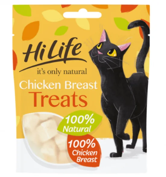 HiLife Chicken Breast Cat Treats, 10g