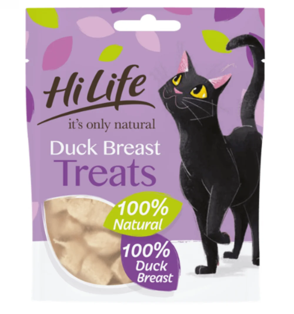 HiLife Duck Breast Cat Treats, 10g
