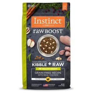 Instinct Raw Boost Real Chicken for Healthy Weight Dry Dog Food