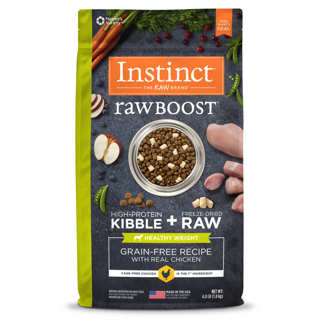 Instinct Raw Boost Real Chicken for Healthy Weight Dry Dog Food