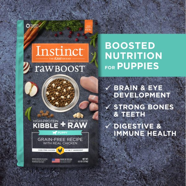 Instinct Raw Boost Real Chicken Dry Puppy Food - Image 3