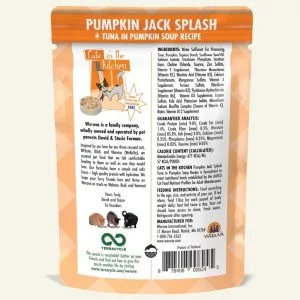 Alternative view of Weruva Cats in the Kitchen Pumpkin Jack Splash, Tune in Pumpkin Soup Wet Cat Food, 85 g