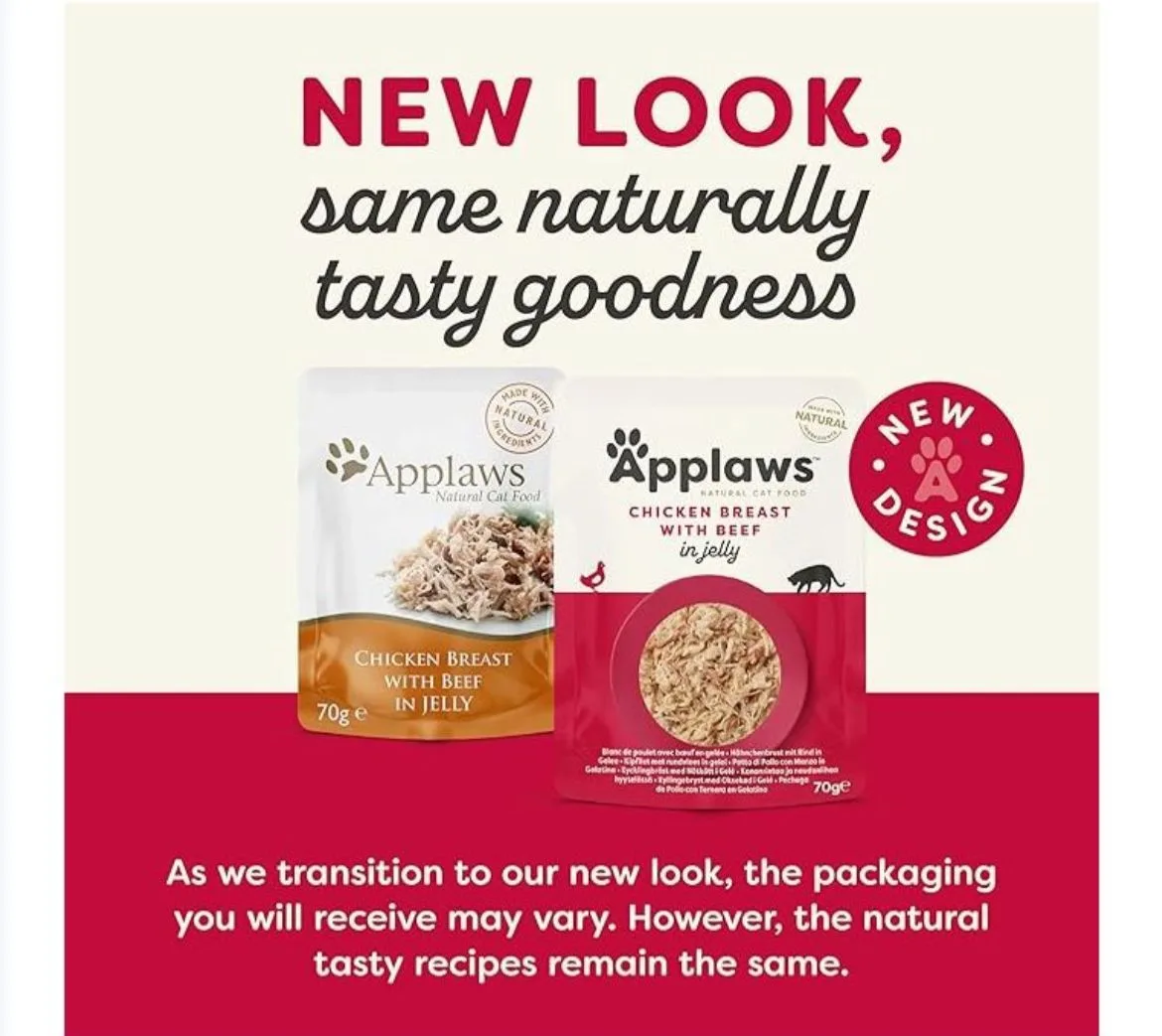 Applaws Chicken with Beef in Jelly Wet Cat Food, 70 g - Image 2