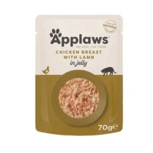 Applaws Chicken with Lamb in Jelly Wet Cat Food, 70 g
