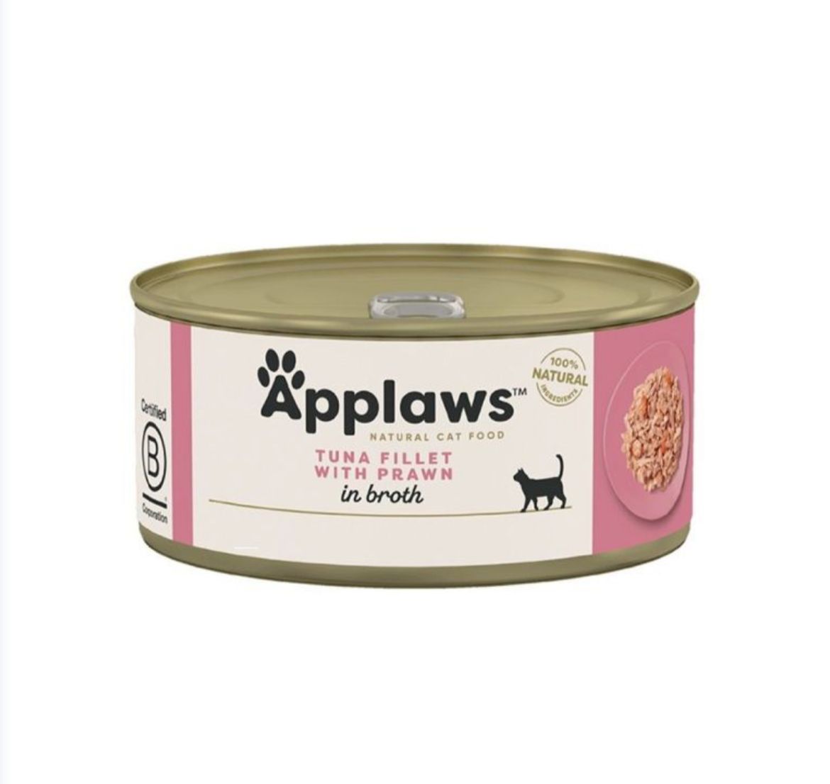 Applaws Tuna with Prawn in Jelly Wet Cat Food, 70 g