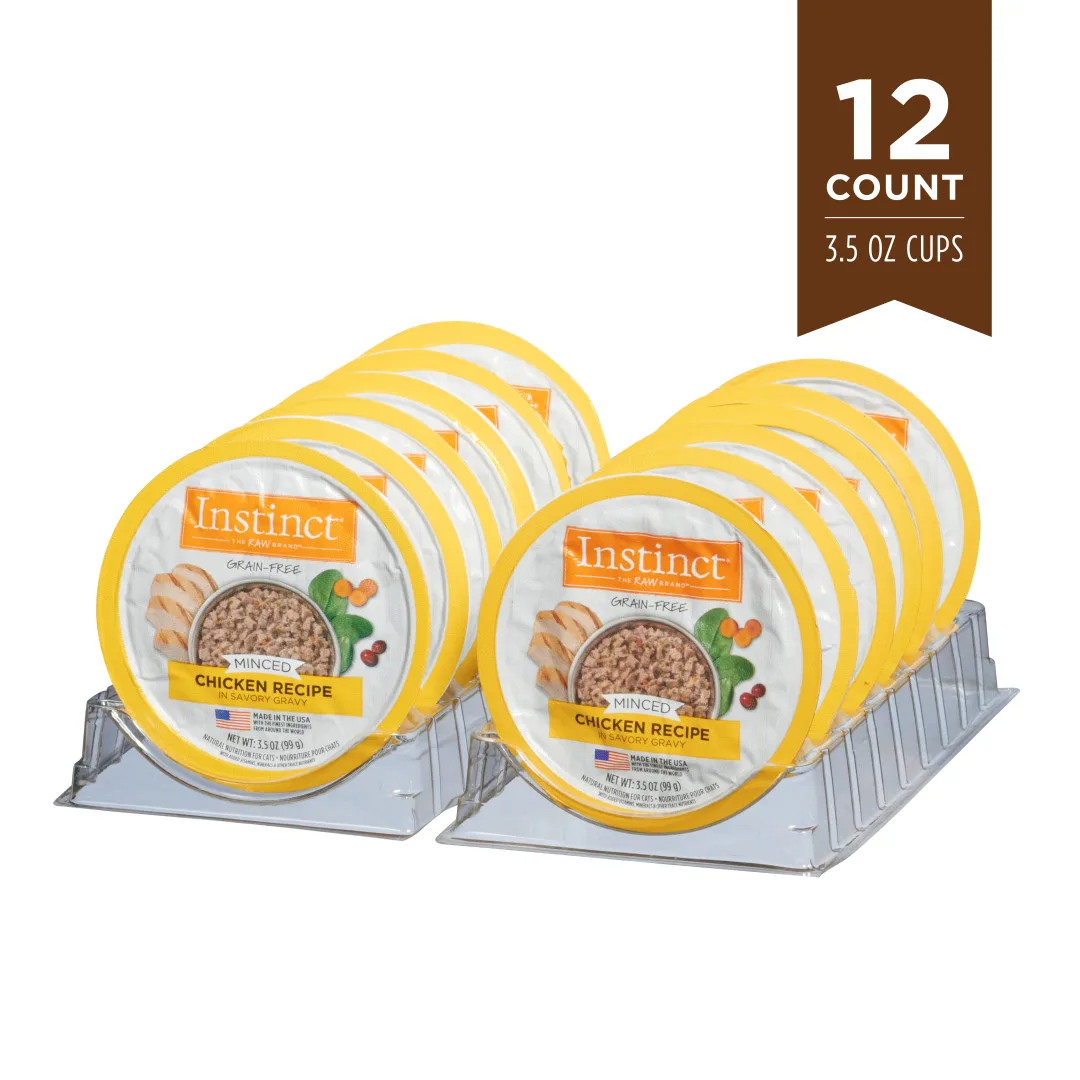 Instinct Minced Chicken Grain-Free Wet Cat Food, 99g - Image 4