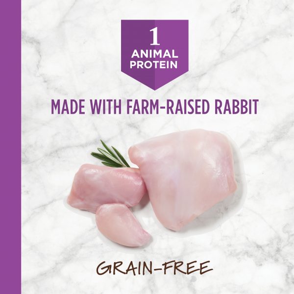 Instinct Limited Ingredient Diet Grain-Free Recipe with Real Rabbit Dry Cat Food, 2 kg - Image 3