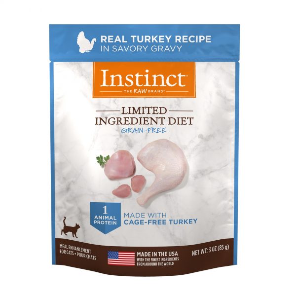 Instinct Limited Ingredient Diet Real Turkey Wet Cat Food, 85g
