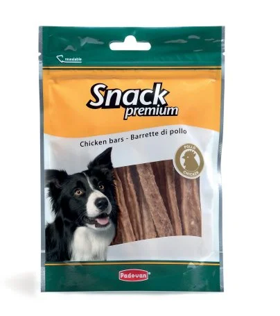 Padovan Snack Chicken Bars, 100g
