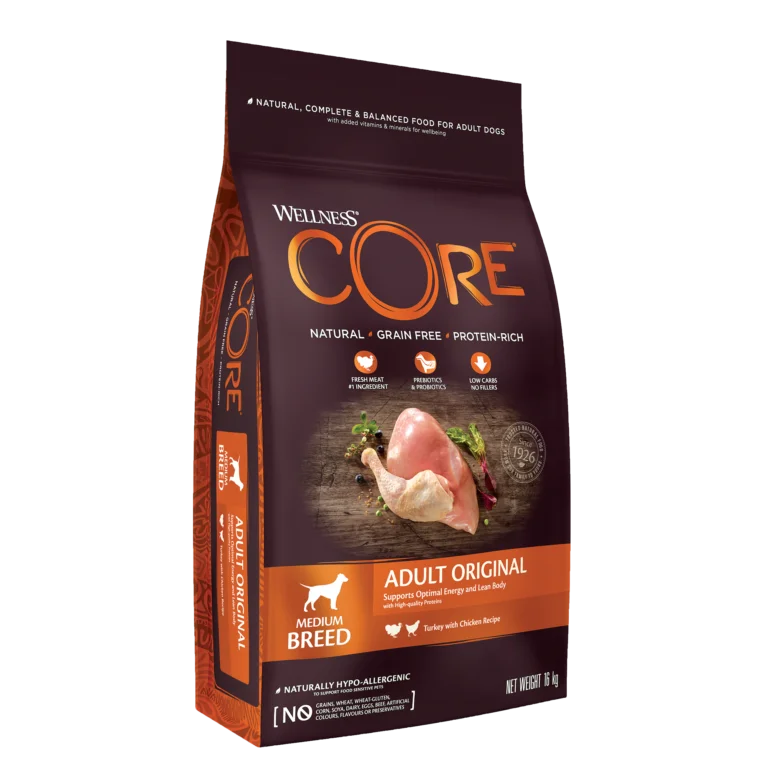 Wellness CORE Original Medium Breed Turkey with Chicken Recipe Dry Dog Food