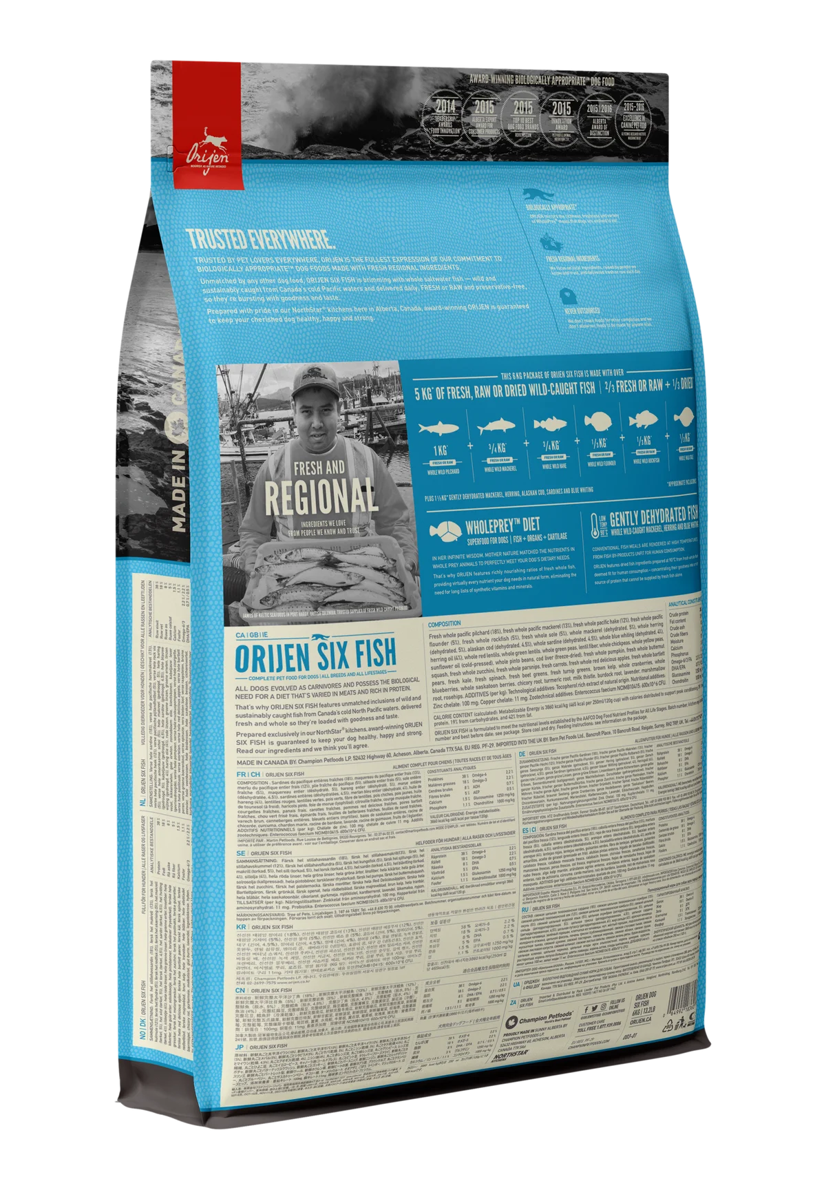 Orijen Six Fish Dry Dog Food - Image 2