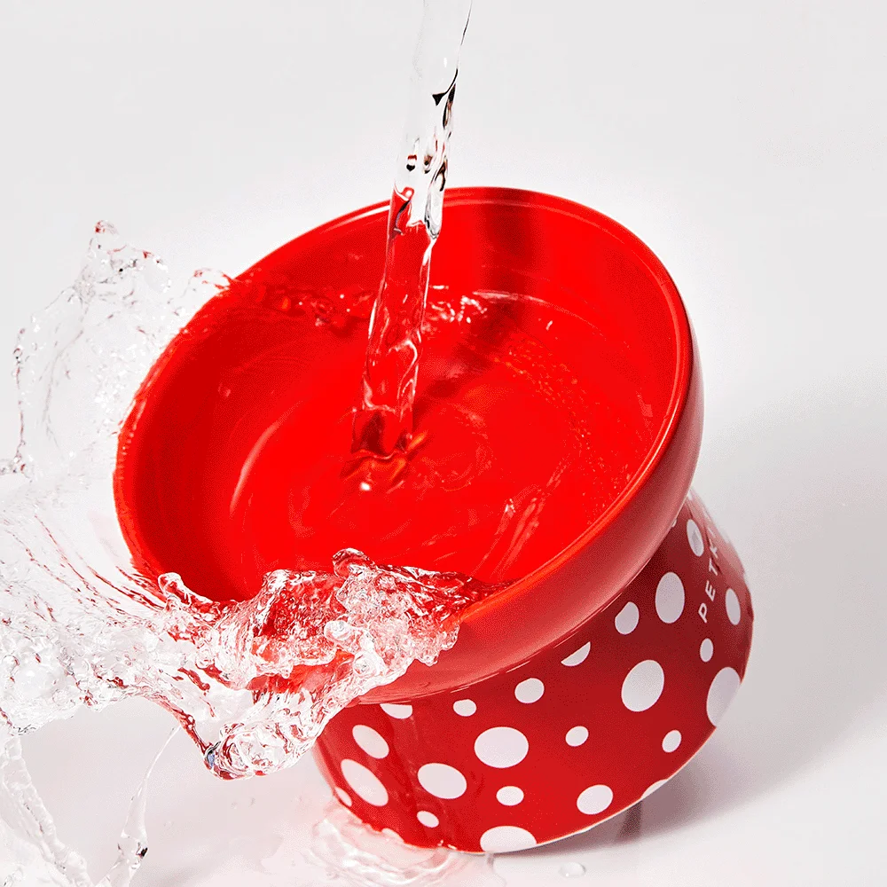 PetKit Polka Dot Ceramic Bowl - Image 7