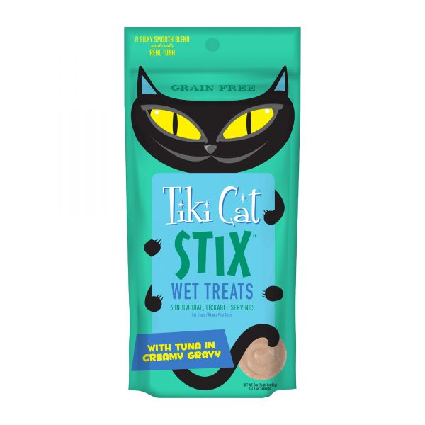 Tiki Cat Stix! Tuna Mousse Cat Treat, 6 Pieces