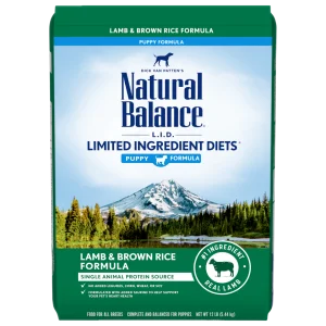 Natural Balance Limited Ingredient Diets Lamb & Brown Rice Formula Dry Puppy Food