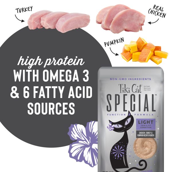 Tiki Cat Special Light! Cat Wet Food, 68g - Image 4