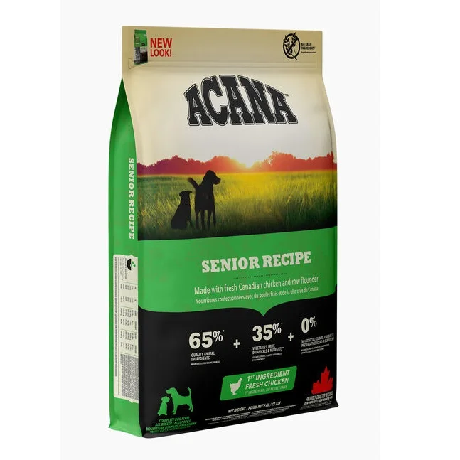 Acana Senior Recipe Dry Dog Food, 11.4 kg