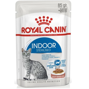 Royal Canin Indoor Sterilised Wet Cat Food, 85 g