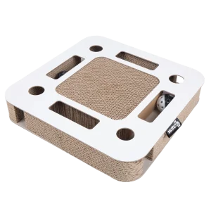 District 70 SPY Multifunctional Cat Toy, White