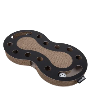 Alternative view of District 70 SNAKE Multifunctional Cat Toy, Black