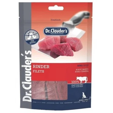 Dr.Clauder's Beef Filet Dog Treat, 80g