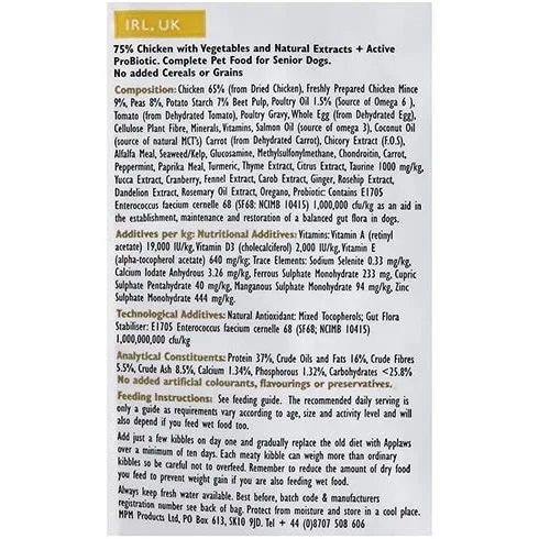 Applaws Senior Chicken Dry Dog Food, 7.5 kg - Image 2