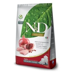 Farmina N&D Prime Chicken & Pomegranate Medium & Maxi Dry Puppy Food, 2.5 Kg