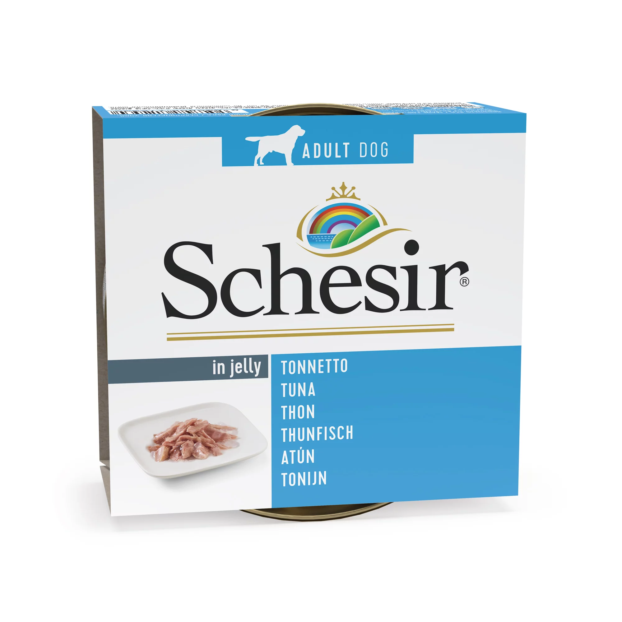 Schesir Tuna Wet Dog Food, 150g