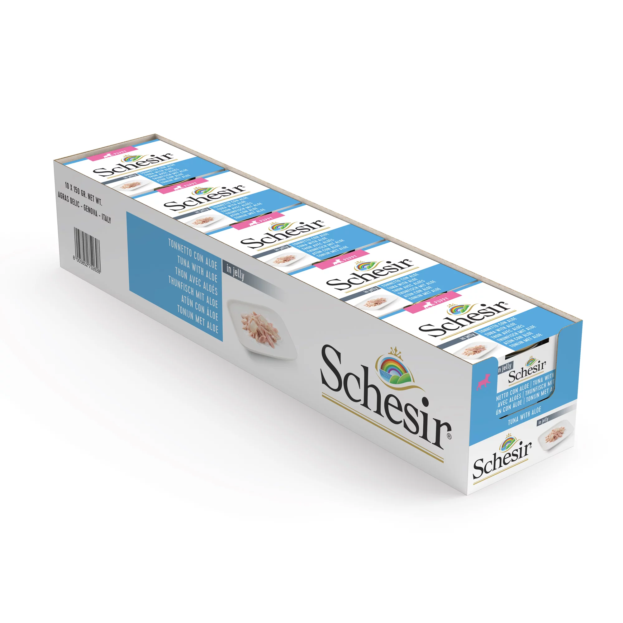 Schesir Tuna with Aloe Wet Puppy Food,  150g - Image 5