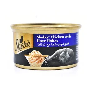 Sheba Chicken With Finer Flakes Wet Cat Food, 85g