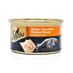 Sheba Succulent Chicken Breast Wet Cat Food, 85g