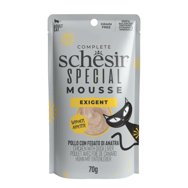 Schesir Special! Exigent Wet Cat Food, 70g
