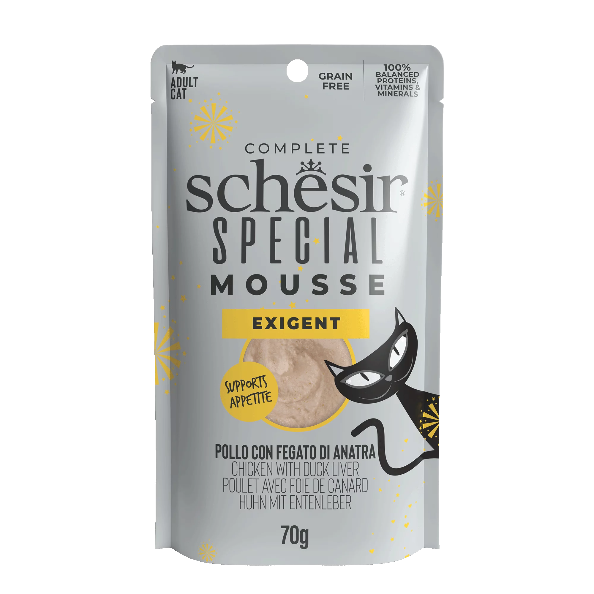 Schesir Special! Exigent Wet Cat Food, 70g
