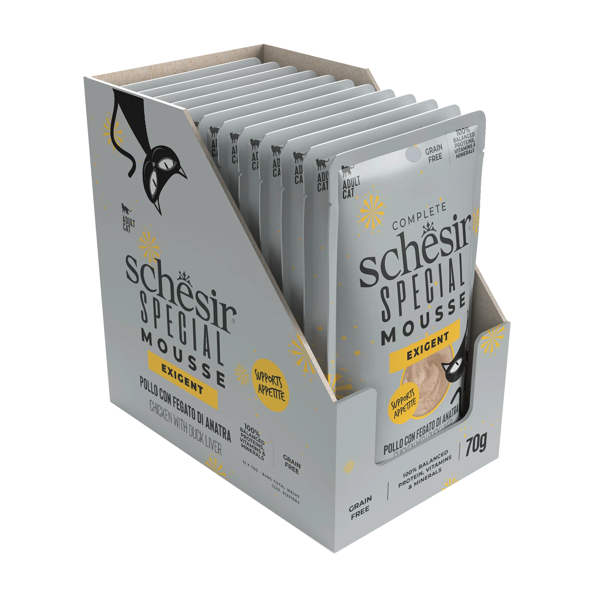 Schesir Special! Exigent Wet Cat Food, 70g - Image 5