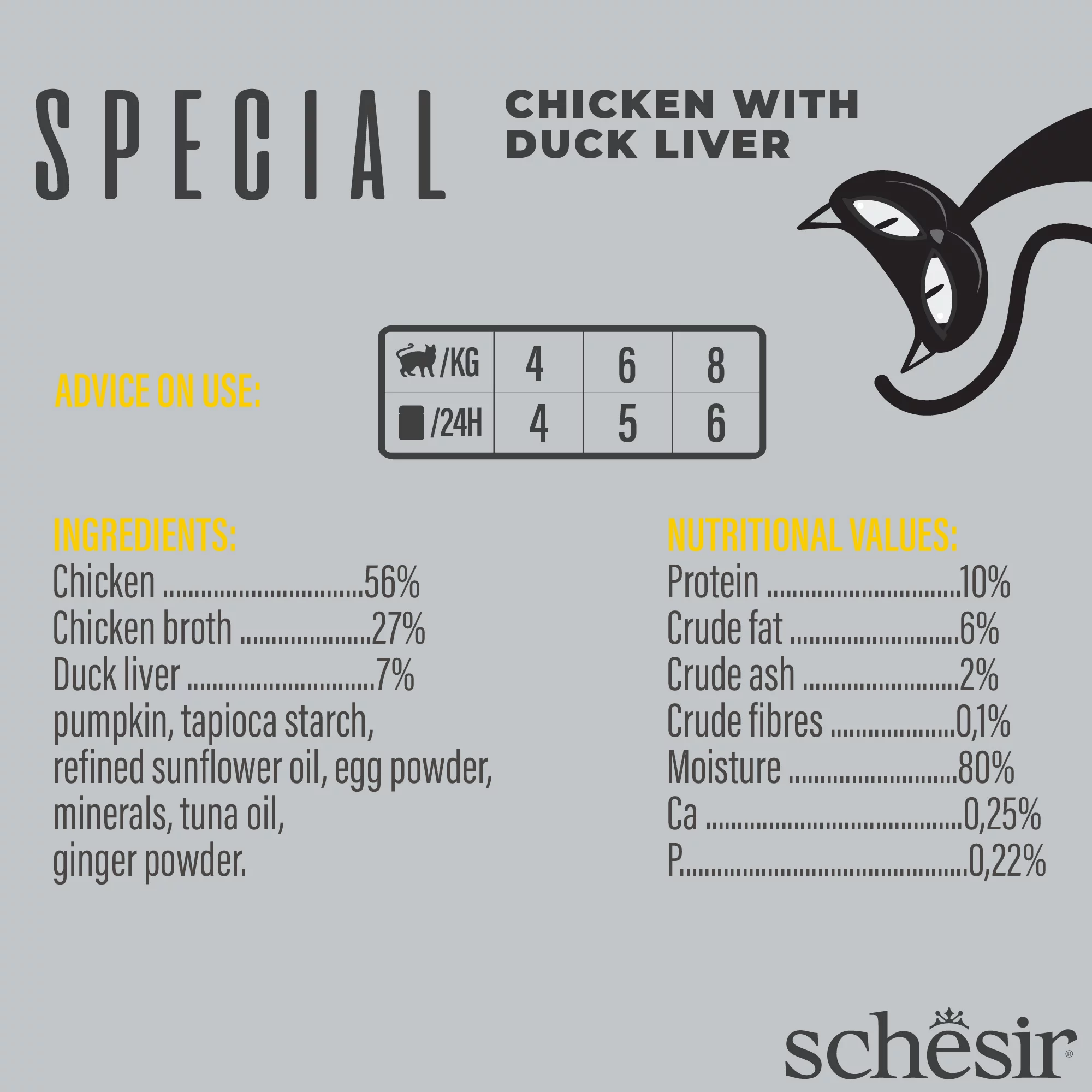 Schesir Special! Exigent Wet Cat Food, 70g - Image 3