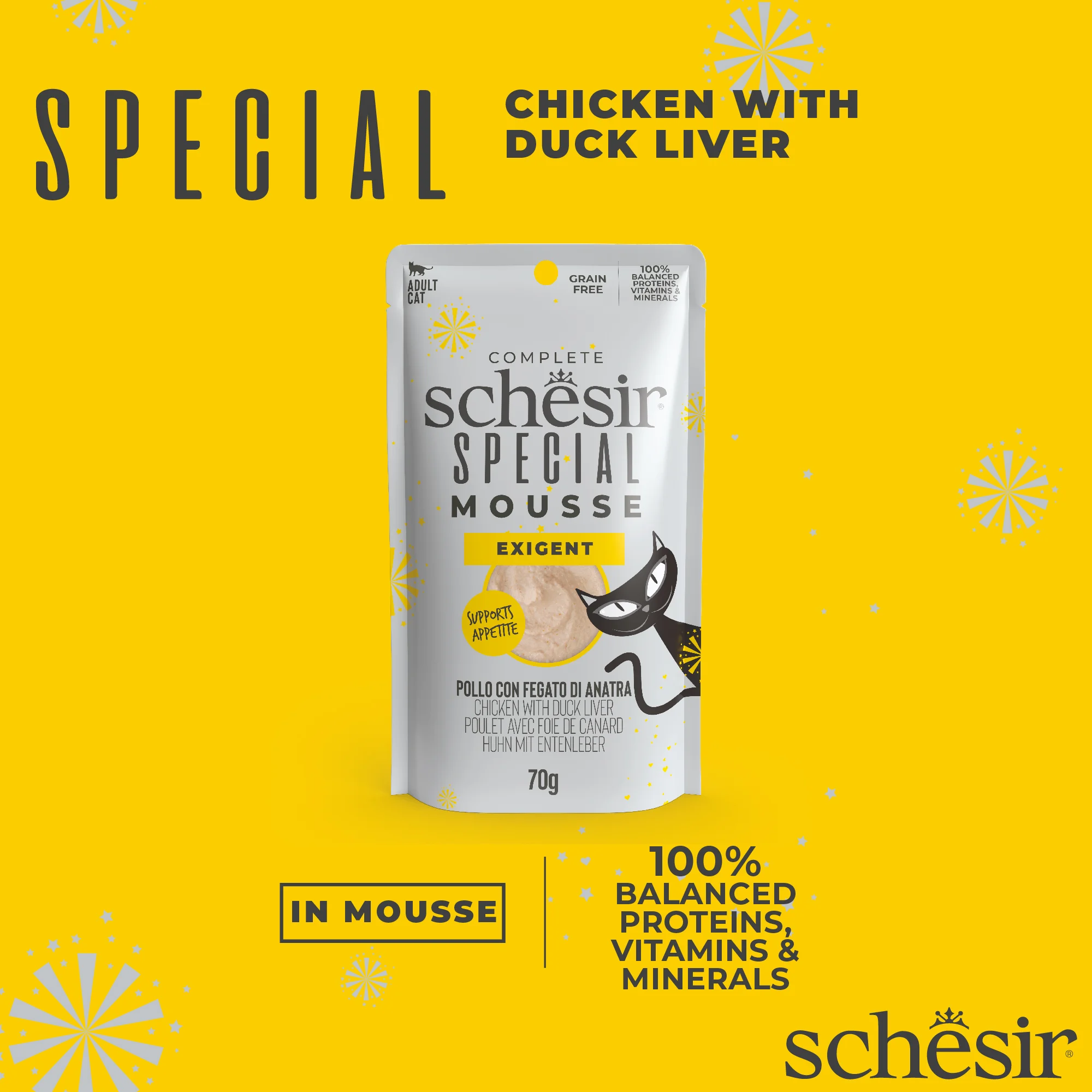 Schesir Special! Exigent Wet Cat Food, 70g - Image 4