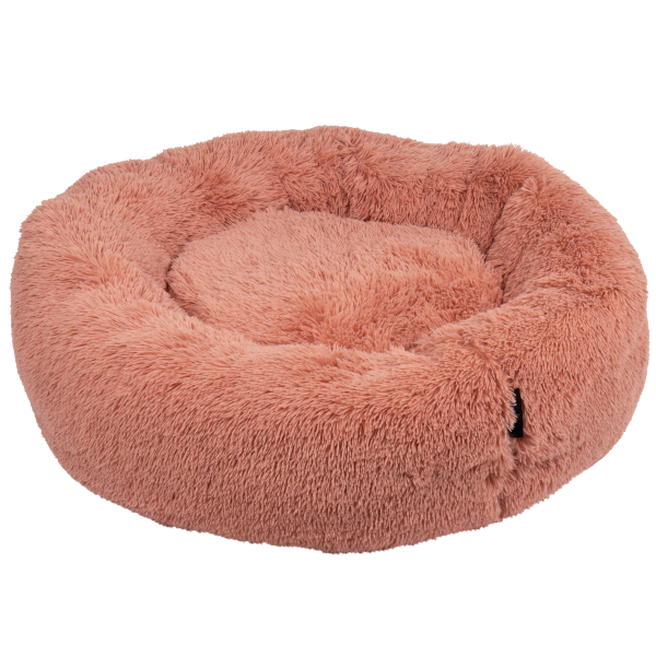 District 70 FUZZ Fluffy Donut Bed, Pink - Image 3
