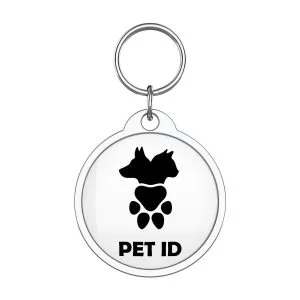Bark Badge - White Badge