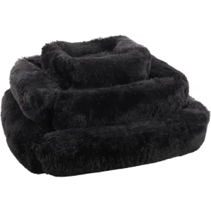 Flamingo Basket Krems Pet Bed, Black, 50x40x15cm